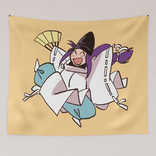 Item preview, I draw happy dance chibi fujiwara no sai / Hikaru no Go designed and sold by RansRoom.