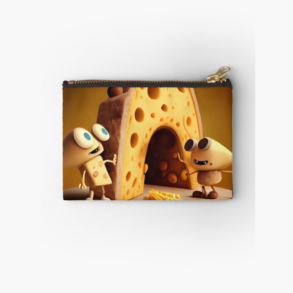 Item preview, Puppet and Widgets Cheese Adventure Digital Painting designed and sold by CodeAndColors.