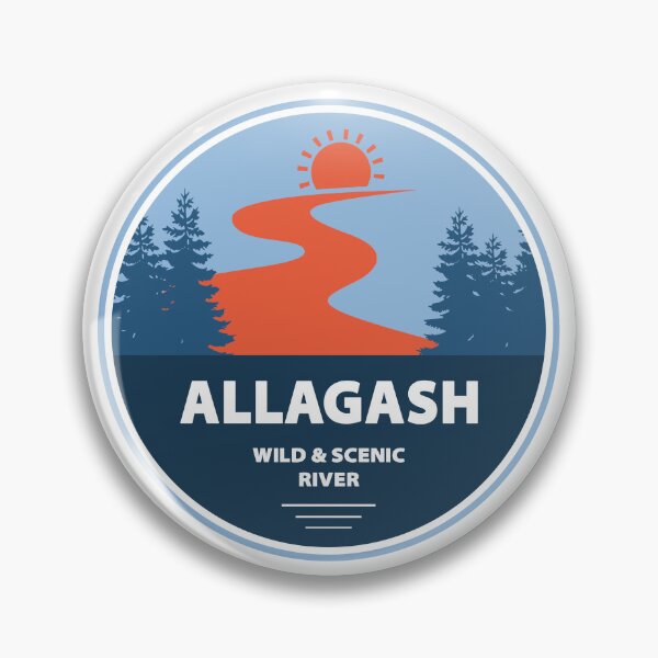Item preview, Allagash Wild And Scenic River Maine designed and sold by Esskay Designs.
