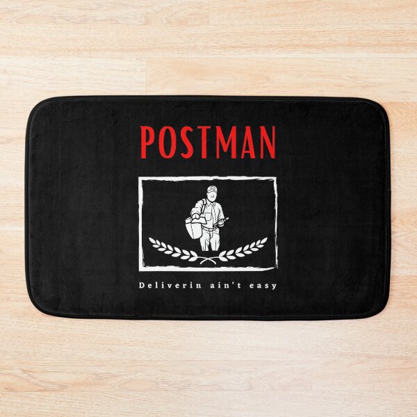 Item preview, Postman Deliverin ain't Easy funny motivational design designed and sold by DigitalMagShop.