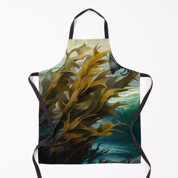 Item preview, Feathered Wind over Kelp Digital Painting designed and sold by CodeAndColors.