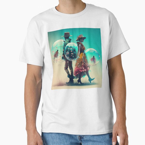 Lovely Bubble Bugs by iServalan Homotech 23 Illustration Art by Tale Teller Club Orchestrations Classic T-Shirt