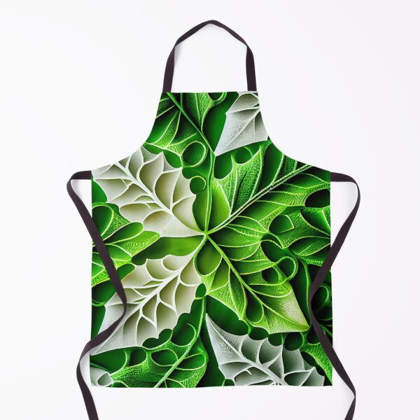 Item preview, Green White Natural Pattern Digital Painting designed and sold by CodeAndColors.