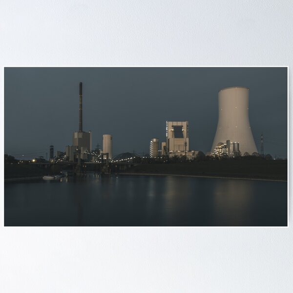 Item preview, At the power station when it got dark designed and sold by kohlenjunge.