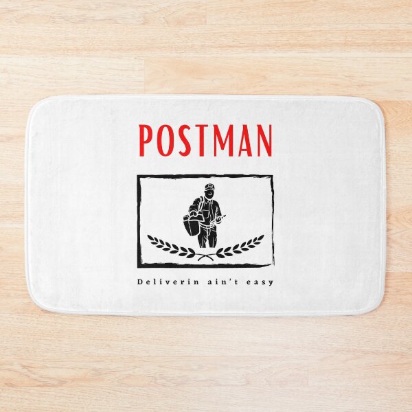 Item preview,  Postman Deliverin ain't Easy funny motivational design designed and sold by DigitalMagShop.