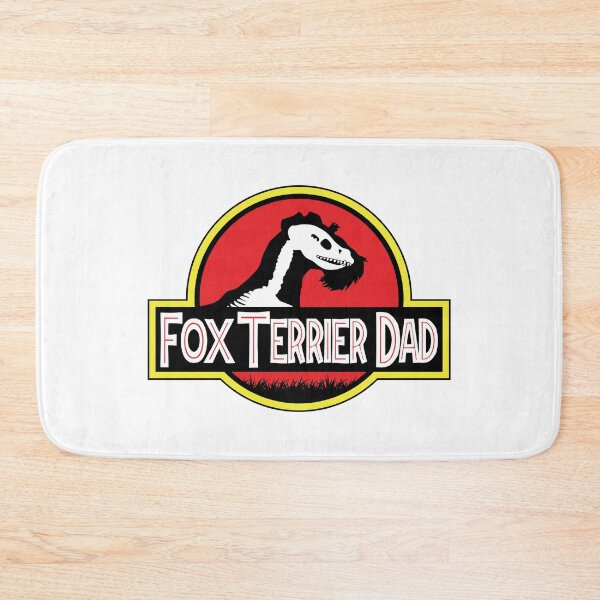 Item preview, (For Bright Background) Jurassic Wire Fox Terrier Dad designed and sold by More Cute Dogs.