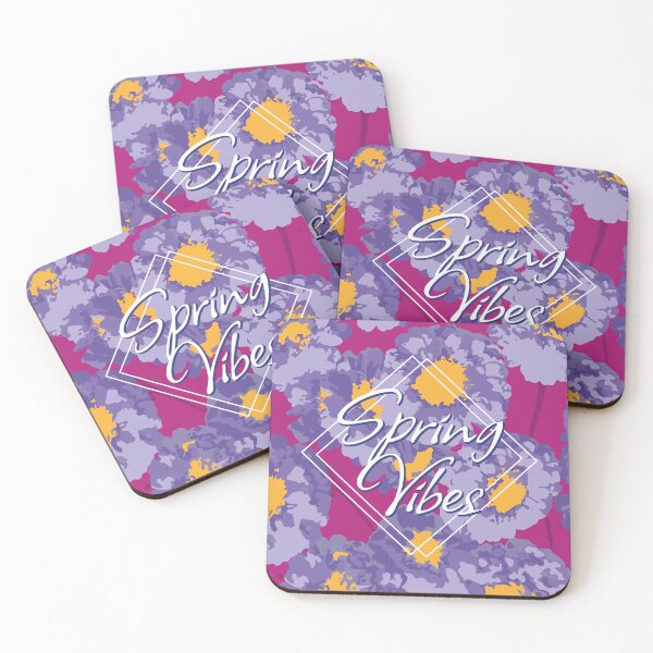 Item preview, Purple and blue Daisy Floral Bloom Spring Vibes designed and sold by withasmiledsgn.