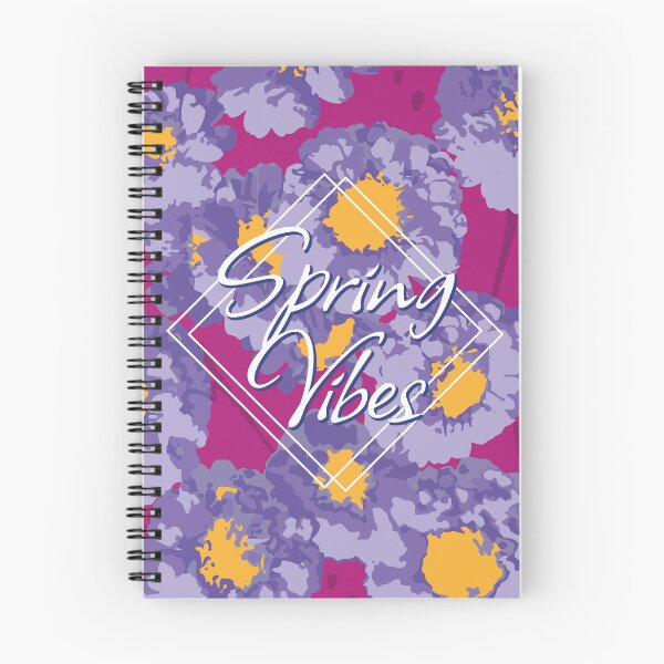 Item preview, Purple and blue Daisy Floral Bloom Spring Vibes designed and sold by withasmiledsgn.