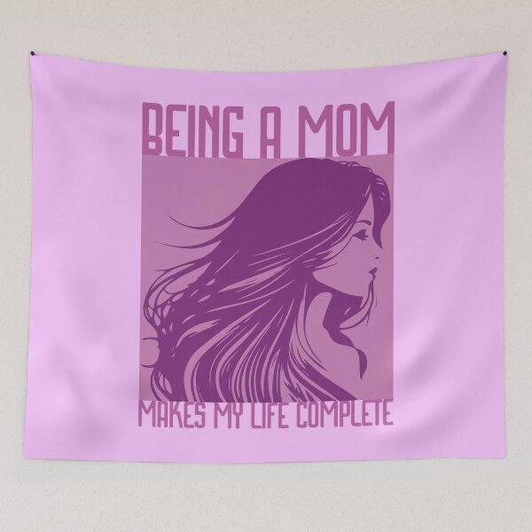 Item preview, Being A Mom Makes My Life Complete  designed and sold by designerpriti.