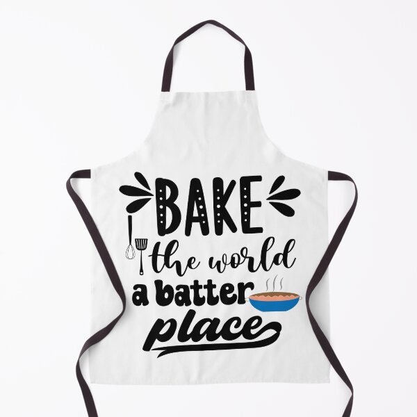 Item preview, Funny cake baking bake the world a better place designed and sold by cocochi.
