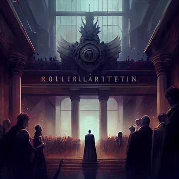Imagen de la obra Rulers Forgotten Convention Digital Painting de CodeAndColors