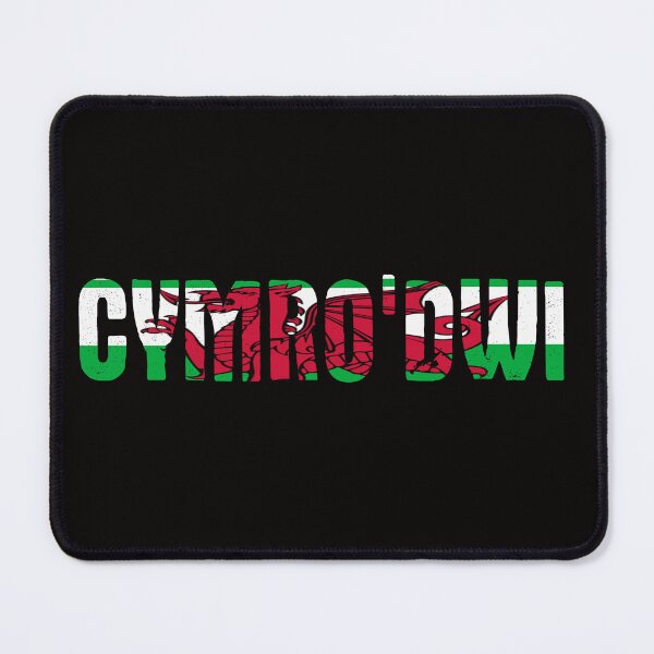 Item preview, CYMRO DWI IM WELSH WELSH FLAG MASCULINE designed and sold by Marni Scofidio Desi9ns.