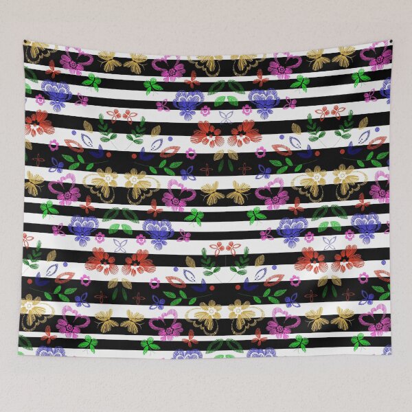Item preview, Flowers embroidery designed and sold by Elena-Afa.