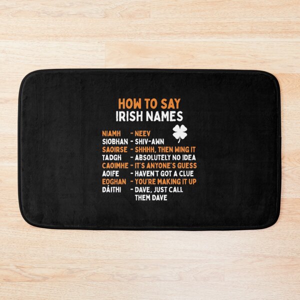 Item preview, How To Say Irish Names designed and sold by CarlosGraham.