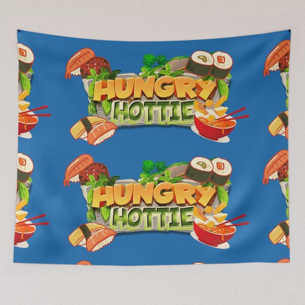 Item preview, Hungry Hottie Logo designed and sold by ArtificialOtaku.