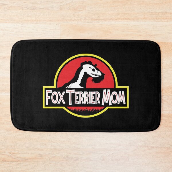 Item preview, (For Dark Background) Jurassic Wire Fox Terrier Mom designed and sold by More Cute Dogs.
