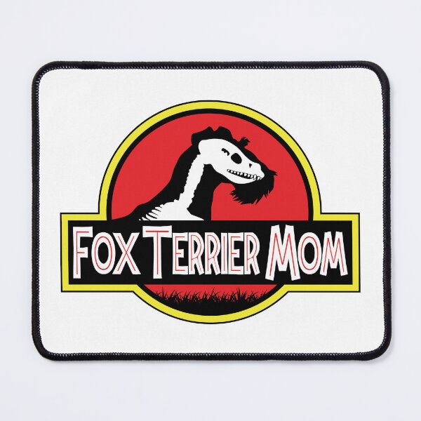 Item preview, (For Bright Background) Jurassic Wire Fox Terrier Mom designed and sold by More Cute Dogs.
