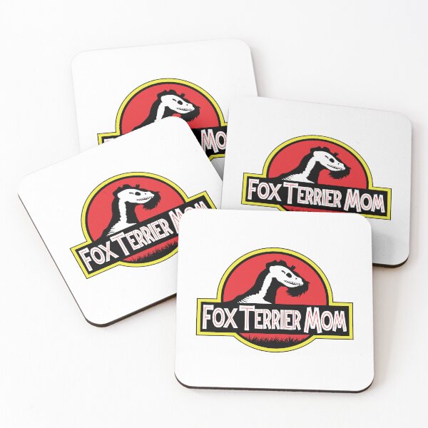 Item preview, (For Bright Background) Jurassic Wire Fox Terrier Mom designed and sold by More Cute Dogs.