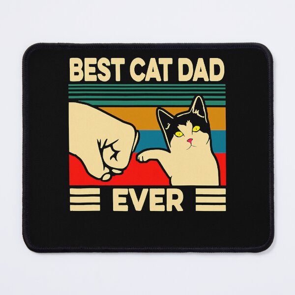 Item preview, Best Cat Dad Ever Vintage Men Bump Fit Fathers  designed and sold by Leon-Alexander.