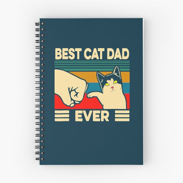 Item preview, Best Cat Dad Ever Vintage Men Bump Fit Fathers  designed and sold by Leon-Alexander.
