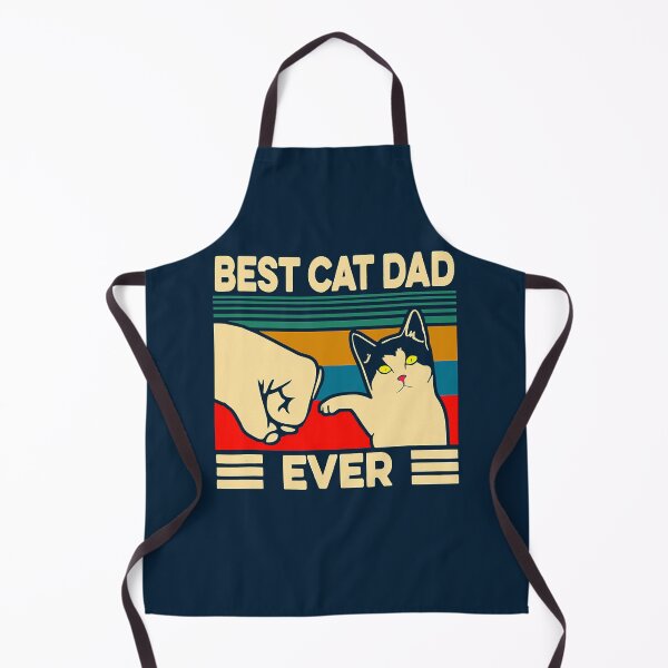 Item preview, Best Cat Dad Ever Vintage Men Bump Fit Fathers designed and sold by Leon-Alexander.