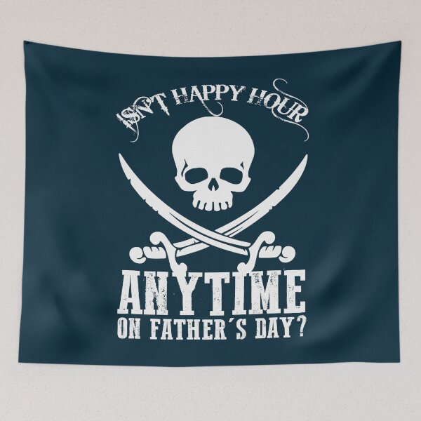 Item preview, Dads isnt happy hour anytime on fathers day  designed and sold by Leon-Alexander.