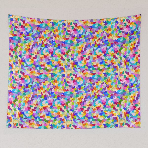 Item preview, Rainbow Love Heart Pattern - Cute Colorful Hearts designed and sold by inspirationzgal.