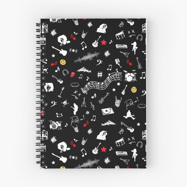 Item preview, Rock Music Aesthetic Lover Pattern designed and sold by SoccaTamam.