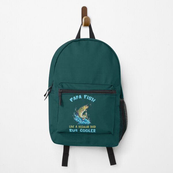 Item preview, Fathers Day Catching Salmon Fish Papa Fishing designed and sold by Leon-Alexander.