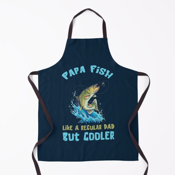 Item preview, Fathers Day Catching Salmon Fish Papa Fishing designed and sold by Leon-Alexander.