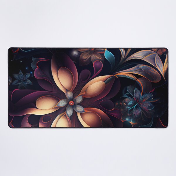 Artikelvorschau, Mystical Organic Designer Abstract Floral Pattern Digital Painting entworfen und verkauft von CodeAndColors.
