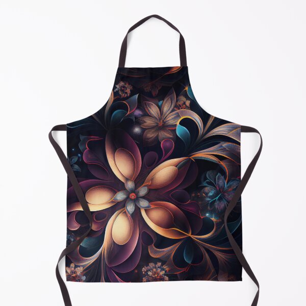 Artikelvorschau, Mystical Organic Designer Abstract Floral Pattern Digital Painting entworfen und verkauft von CodeAndColors.