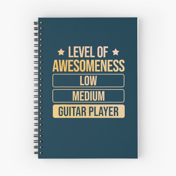 Item preview, Guitarist Level Of Awesomeness Guitar Player   designed and sold by Leon-Alexander.