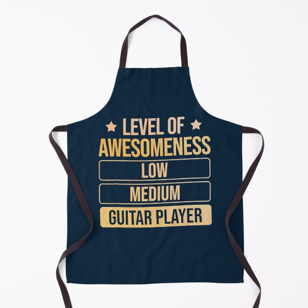 Item preview, Guitarist Level Of Awesomeness Guitar Player designed and sold by Leon-Alexander.