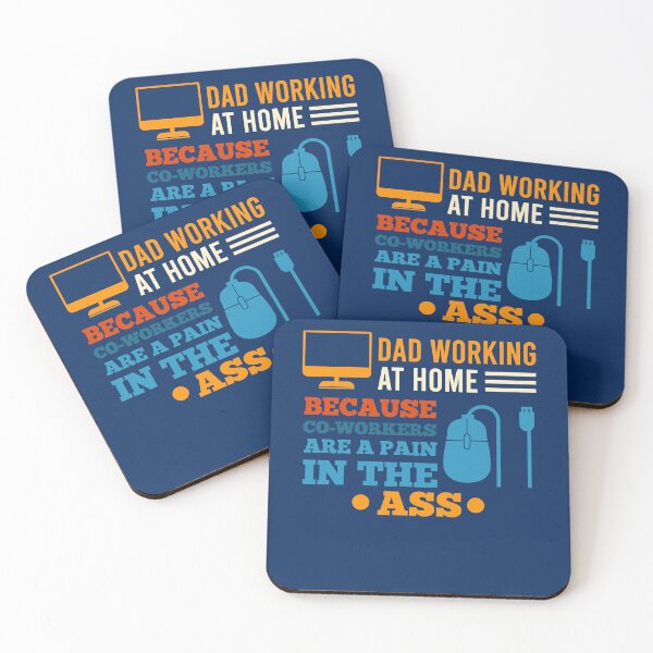 Item preview, Home Office Sarcastic Fathers Day Officer Work   designed and sold by Leon-Alexander.