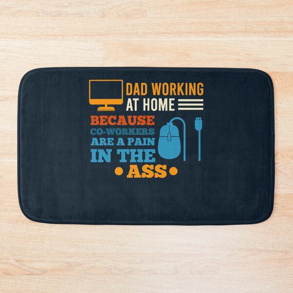 Item preview, Home Office Sarcastic Fathers Day Officer Work   designed and sold by Leon-Alexander.