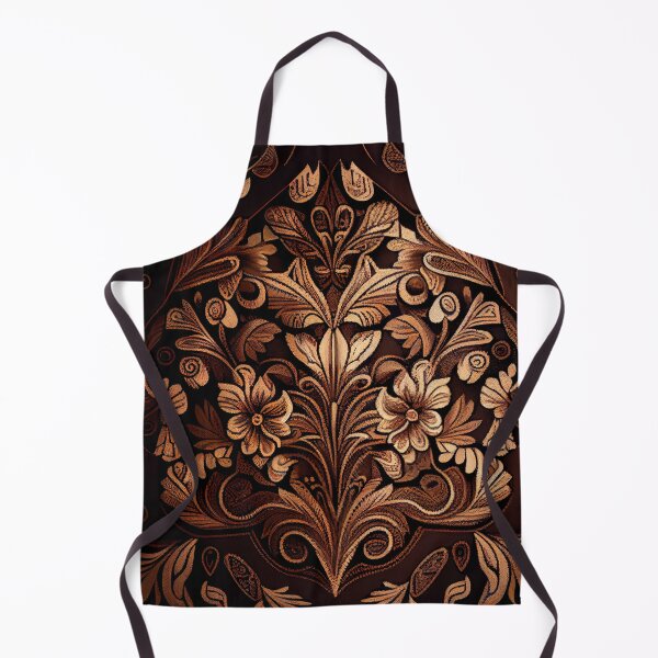 Item preview, Aggressive Enchanted Brown Bohemian Pattern Digital Painting designed and sold by CodeAndColors.