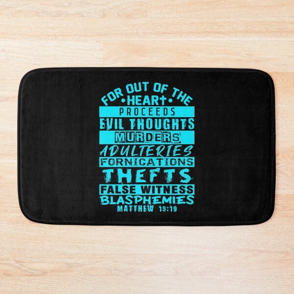 Item preview, Matthew 15:19 Out Of The Heart designed and sold by plushism.