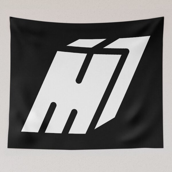 Item preview, Abstract M letter designed and sold by Yusuf-Design.