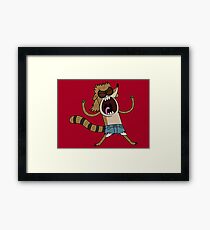 Rigby, The Death Kwon Do Freak Framed Print