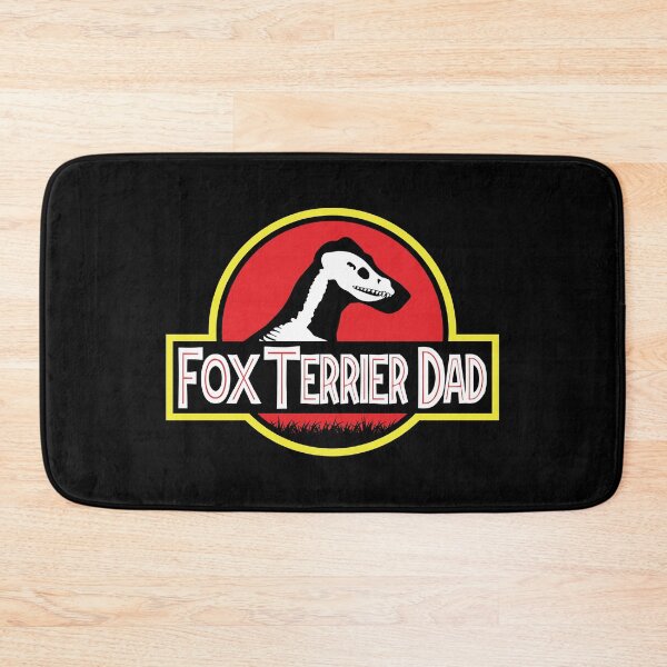 Item preview, (For Dark Background) Jurassic Smooth Fox Terrier Dad designed and sold by More Cute Dogs.