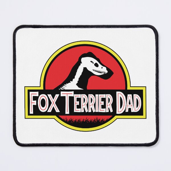 Item preview, (For Bright Background) Jurassic Smooth Fox Terrier Dad designed and sold by More Cute Dogs.