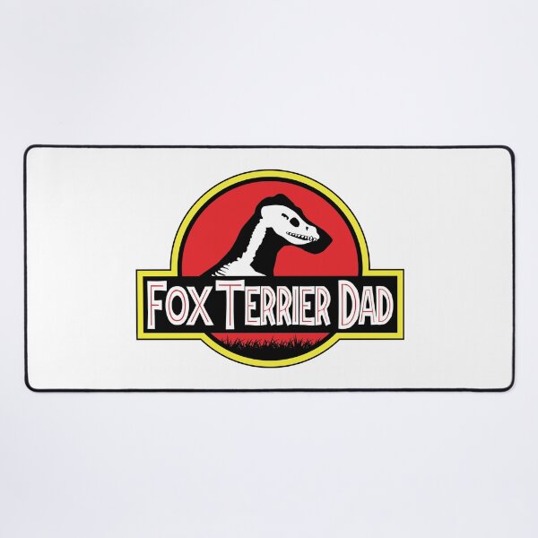 Item preview, (For Bright Background) Jurassic Smooth Fox Terrier Dad designed and sold by More Cute Dogs.