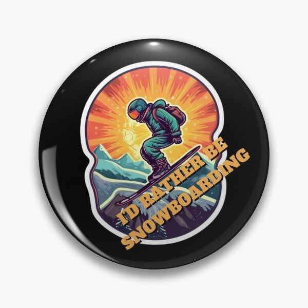 Item preview, I'd rather be Snowboarding designed and sold by c4k5llc.