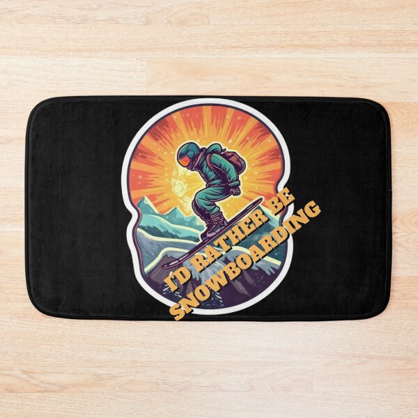 Item preview, I'd rather be Snowboarding designed and sold by c4k5llc.