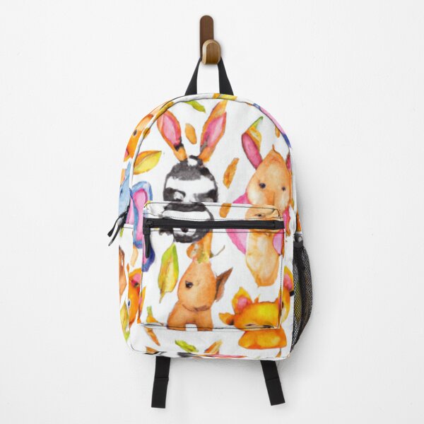 Item preview, Cute animal pattern - watercolor designed and sold by The Iconic Minimalist.