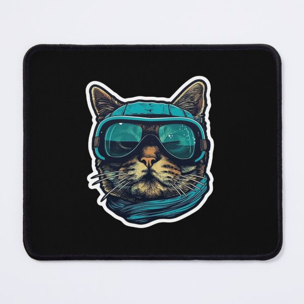 Item preview, Snowboarding Cat designed and sold by c4k5llc.