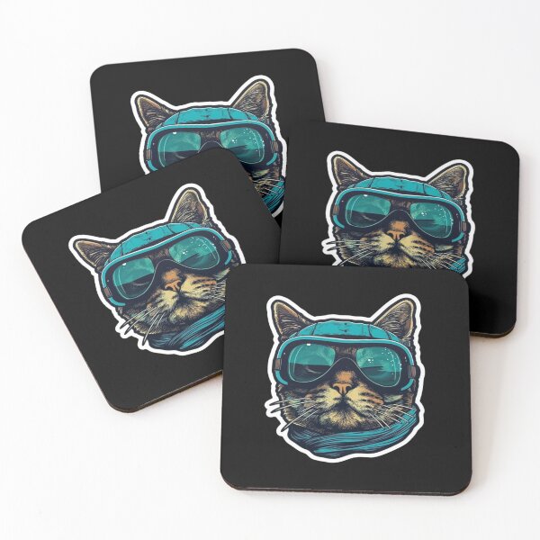 Artikelvorschau, Snowboarding Cat entworfen und verkauft von c4k5llc.