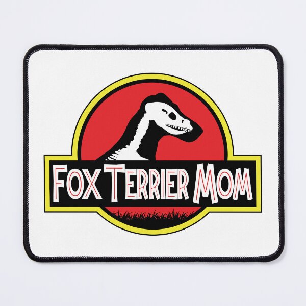 Item preview, (For Bright Background) Jurassic Smooth Fox Terrier Mom designed and sold by More Cute Dogs.