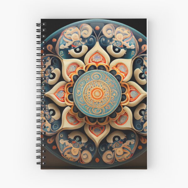 Item preview, Ceramic Artistic Circular Asian Pattern Digital Painting designed and sold by CodeAndColors.
